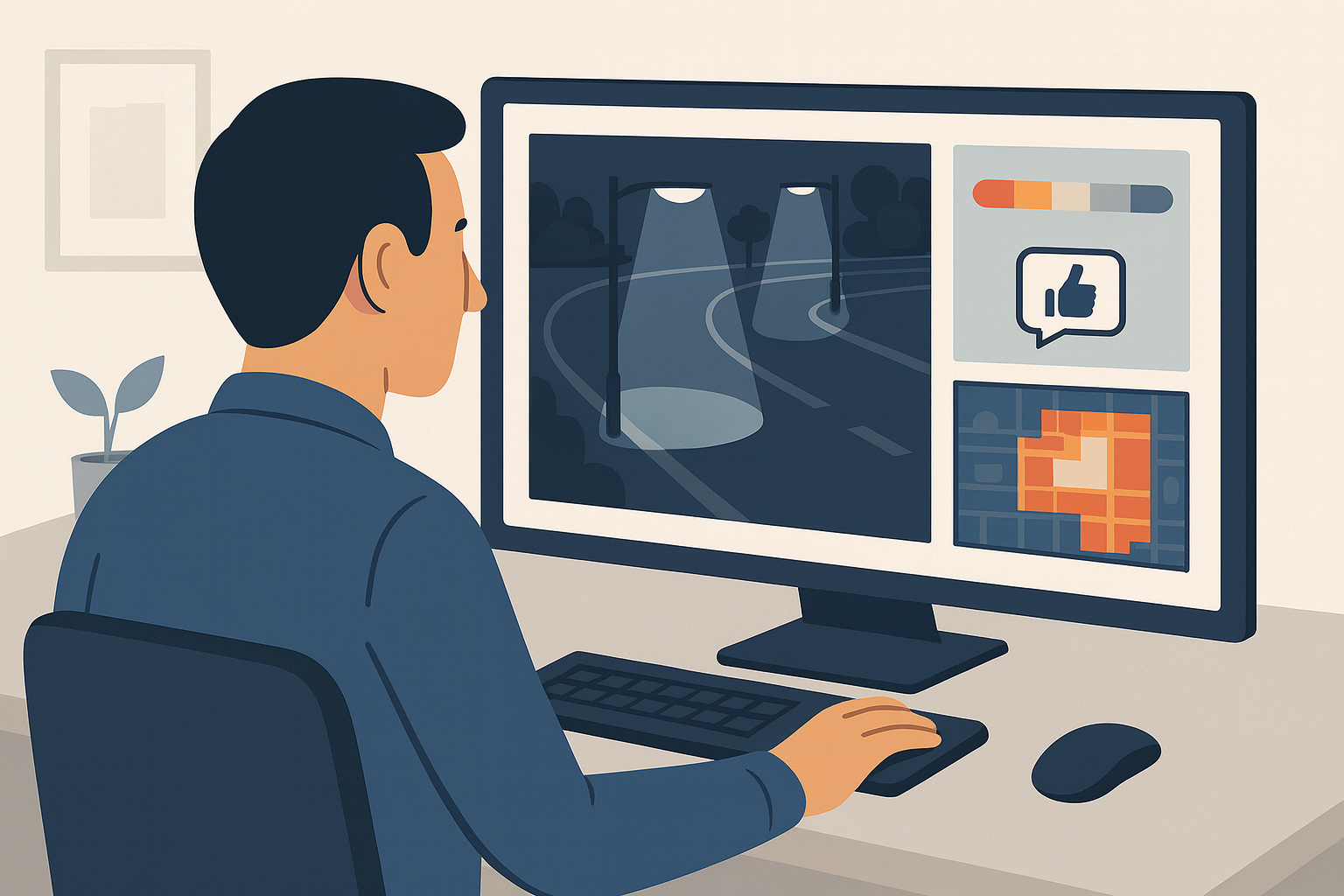 Användarfall: Trygghetsskapande belysning