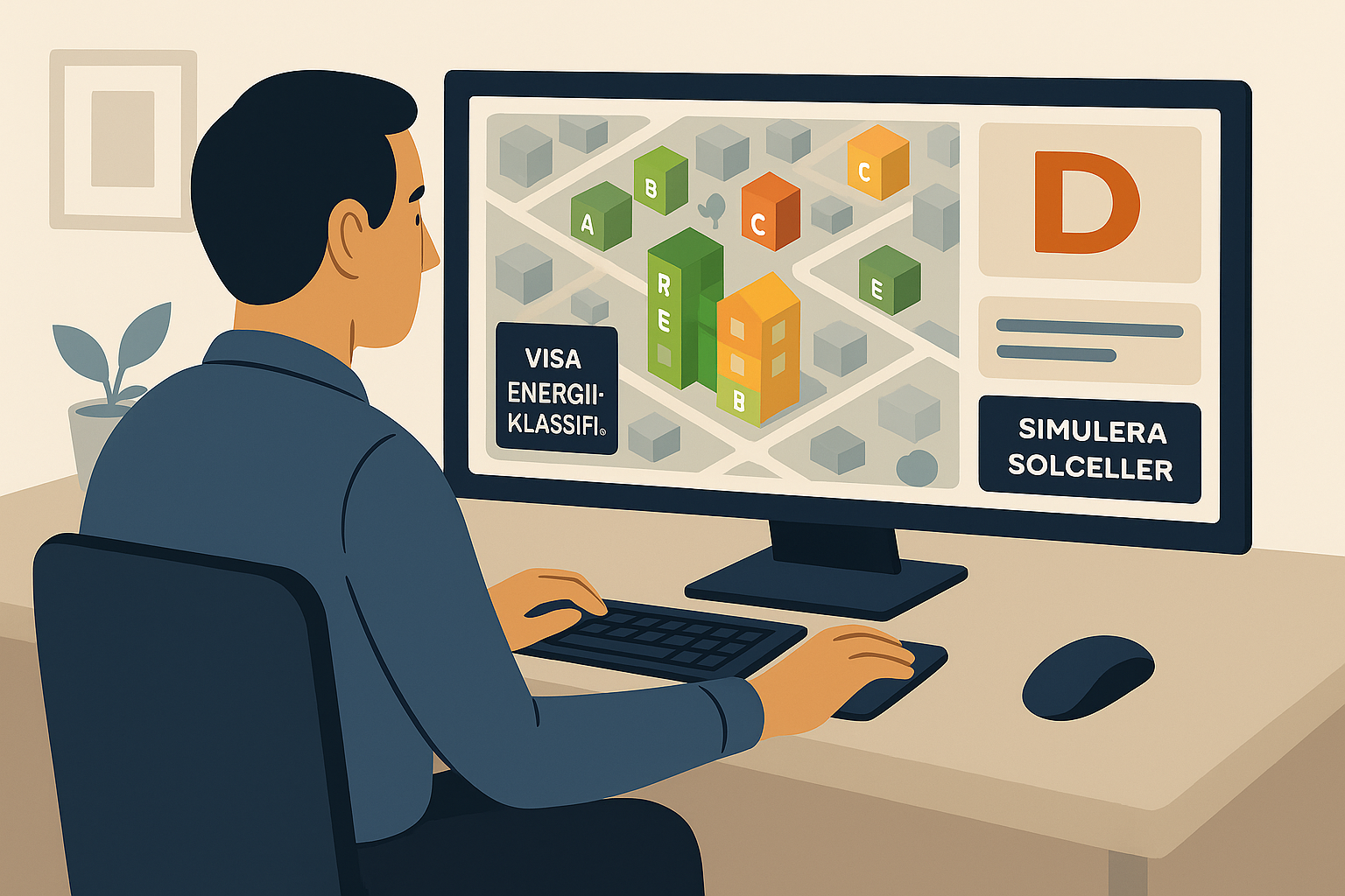 Användarfall: Visualisering av energiklassificering