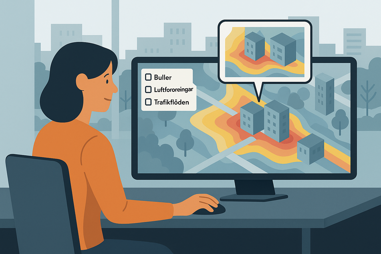 Användarfall: Samordning av data för tillståndsansökan