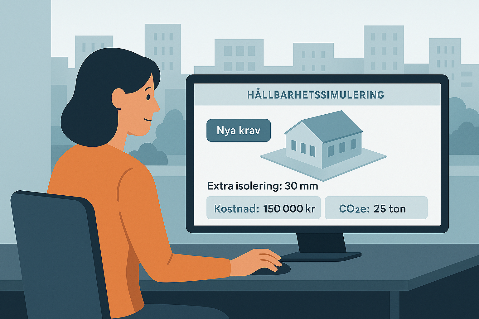 Användarfall: Simulering av nya miljökrav inom skola
