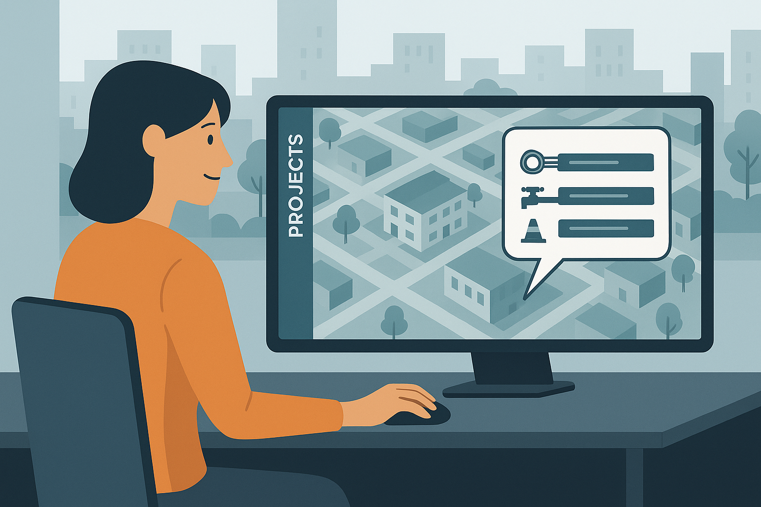 Användarfall: Samordning av schakt- och byggprojekt