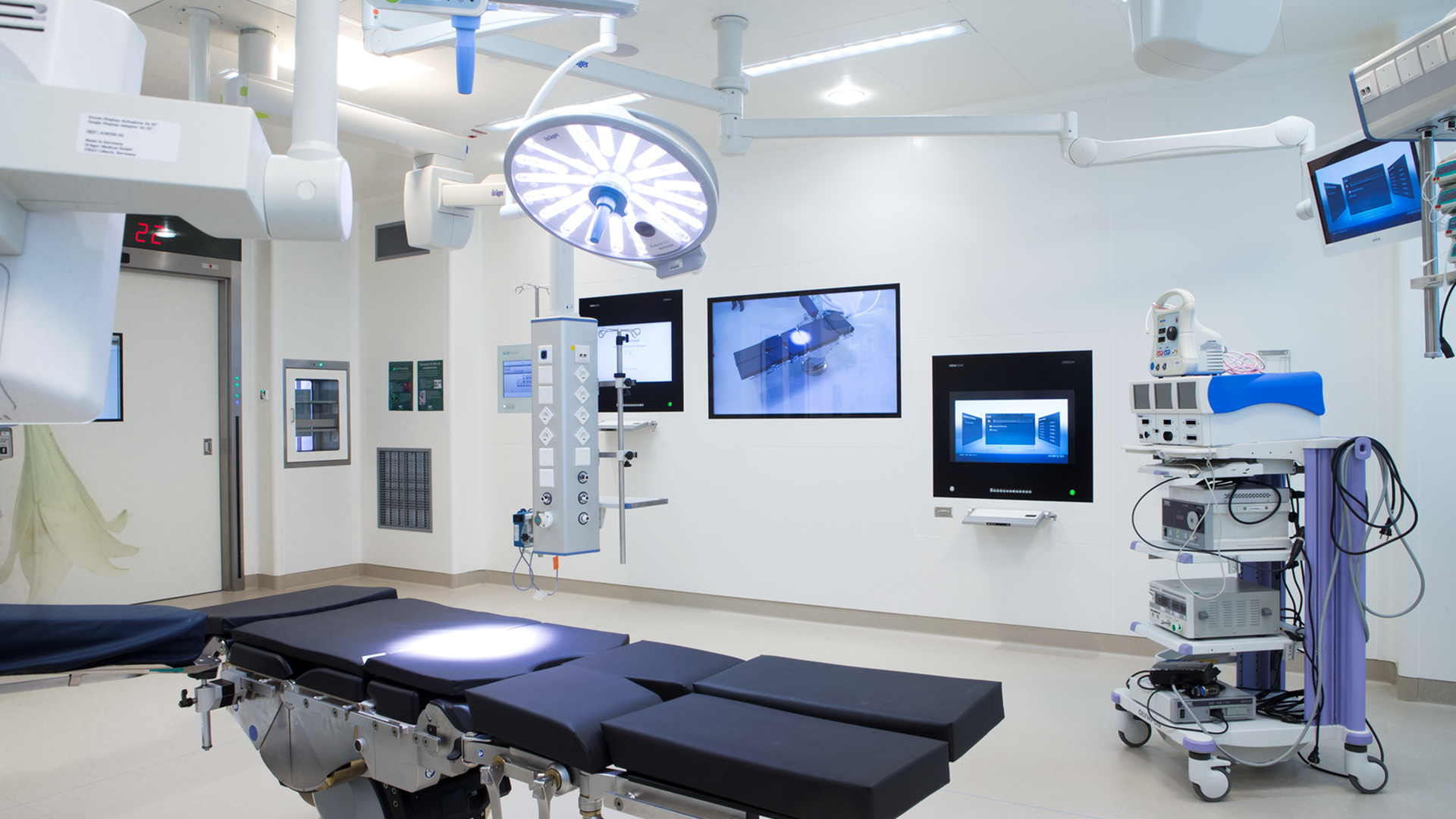 Övervakning luftkvalitet i operationssalar via digital tvilling