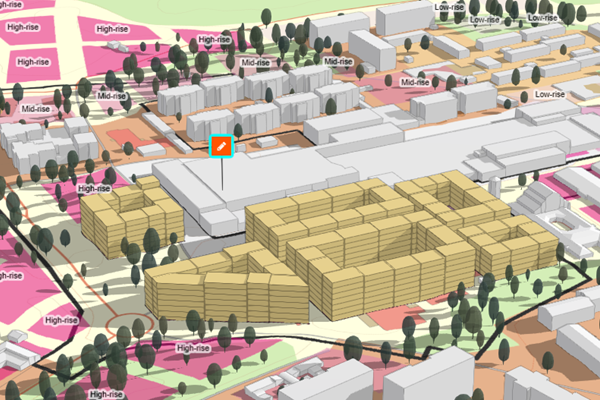 ArcGIS Urban – plattform för digital stadsplanering och 3D-visualisering