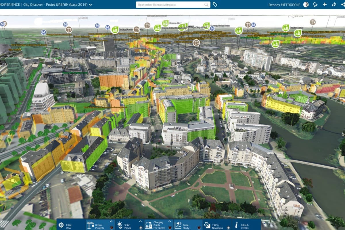 3DEXPERIENCity – plattformen bakom bl.a. Virtual Singapore