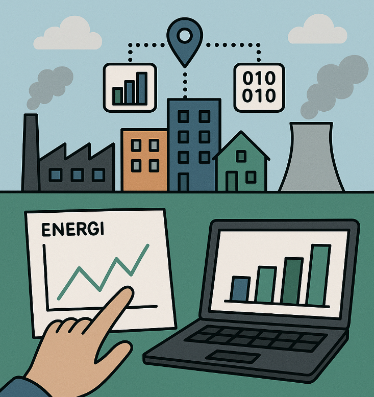 Datakällor för att modellera utsläpp från energianvändning