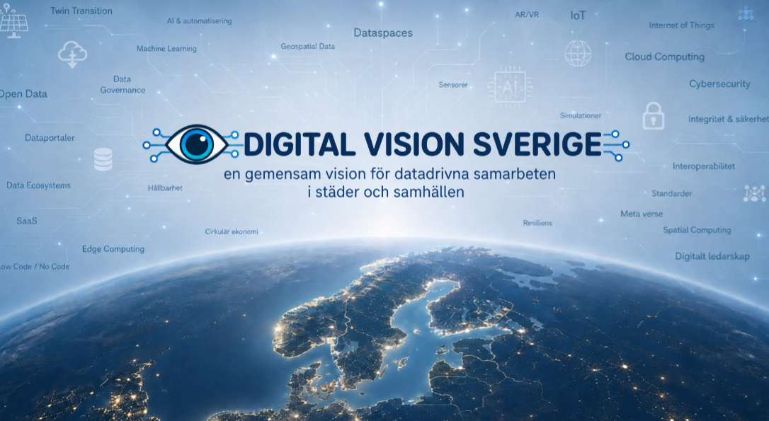 Digitala tvillingar, IoT och datadelning i kommuner – uppstart av nytt Community