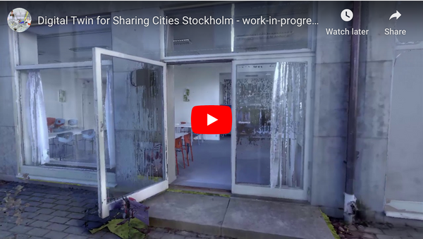 Digital tvilling för Sharing Cities Stockholm